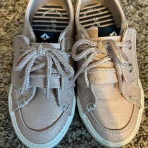 Sperry toddler size 9 shoes light pink